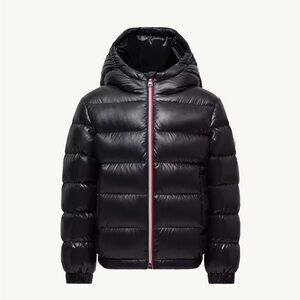 Moncler Aubert Down Puffer Jacket Navy - size 6